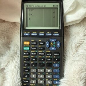 Texas Instruments TI-83 Black Graphing Calculator